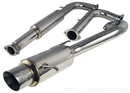 Picture of Stainless Steel Cat-Back Exhaust System with Single Tip