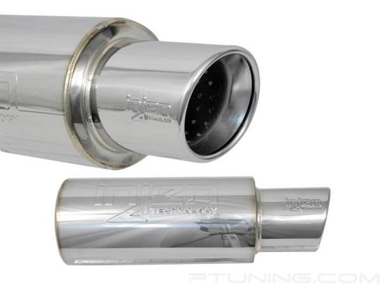 Picture of Stainless Steel Exhaust Muffler with Single Rolled Tip