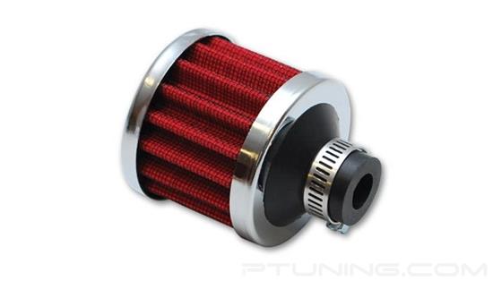 Picture of Crankcase Breather Filter with Chrome Cap, 5/8" ID Inlet