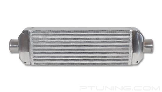 Picture of Air-to-Air Intercooler, 26" Width x 6.5" Height, 3.25" Thick, 2.5" OD Inlet/Outlet, Aluminum Bar and Plate, 350 HP