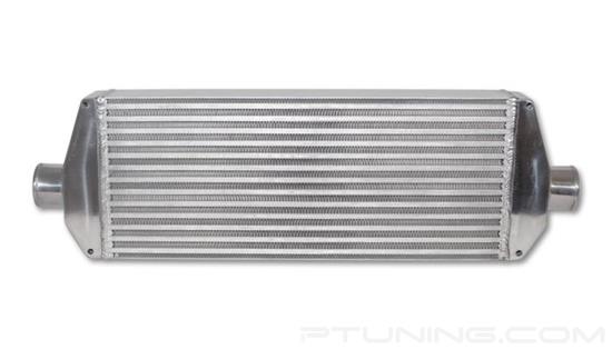 Picture of Air-to-Air Intercooler, 30" Width x 9.25" Height, 3.25" Thick, 2.5" OD Inlet/Outlet, Aluminum Bar and Plate, 550 HP