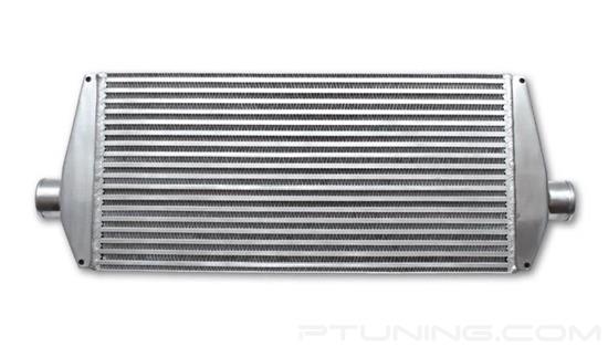 Picture of Air-to-Air Intercooler, 33" Width x 12" Height, 3.5" Thick, 3" OD Inlet/Outlet, Aluminum Bar and Plate, 875 HP