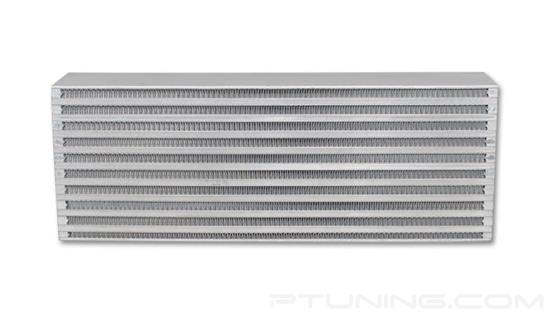 Picture of Horizontal Flow Air-to-Air Intercooler Core, 18" Width x 6.5" Height, 3.25" Thick, Aluminum Bar and Plate, 350 HP