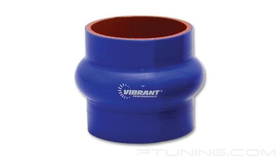 Picture of Silicone Hump Hose Coupler, 4-Ply,  2" ID, 3" Length - Blue