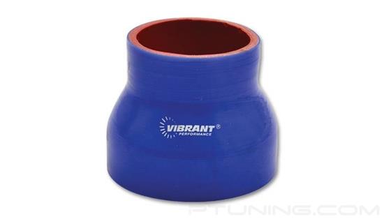 Picture of Silicone Reducer Coupler, 4-Ply, 2.5" to 3.5" OD, 3" Length - Blue