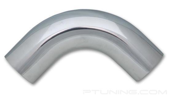 Picture of Aluminum 90 Degree Mandrel Bend Tubing, 4" OD, 5" CLR - Polished