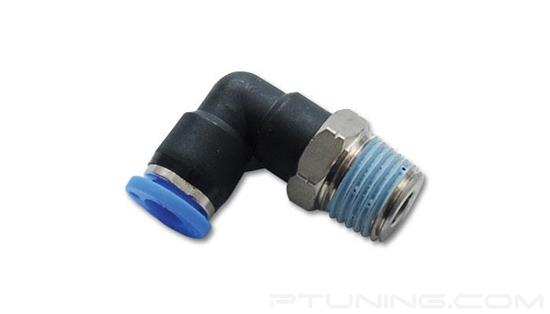 Picture of 5/32" OD Tubing to 1/8" NPT Male 90 Degree Push-To-Connect Pneumatic Fitting
