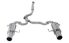 Picture of Silent Hi-Power Series 304 SS Cat-Back Exhaust System with Split Rear Exit