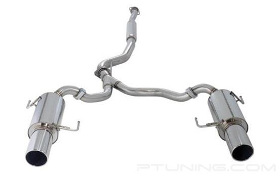 Picture of Silent Hi-Power Series 304 SS Cat-Back Exhaust System with Split Rear Exit