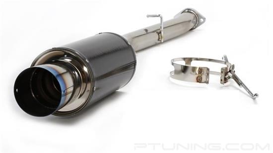 Picture of Carbon-Ti Series 304 SS Axle-Back Exhaust System with Single Rear Exit