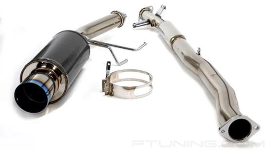 Picture of Carbon-Ti Series 304 SS Axle-Back Exhaust System with Single Rear Exit