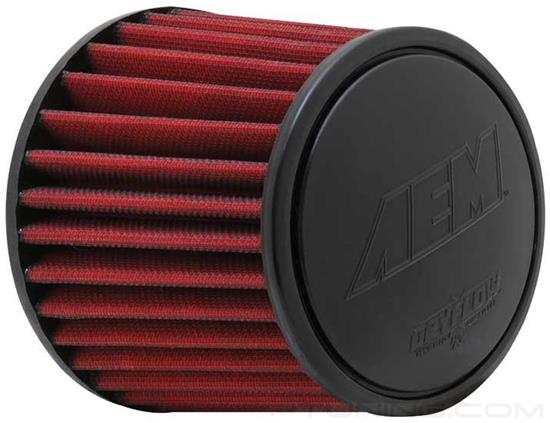 Picture of DryFlow Synthetic Air Filter - Red, Round, Tapered