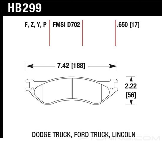 Picture of High Performance Street Front Brake Pads