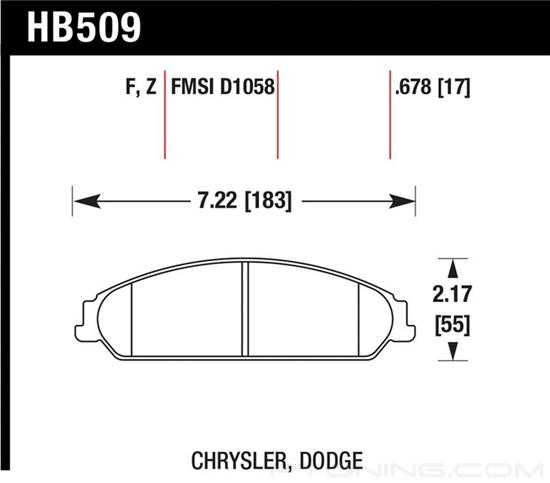 Picture of High Performance Street Front Brake Pads