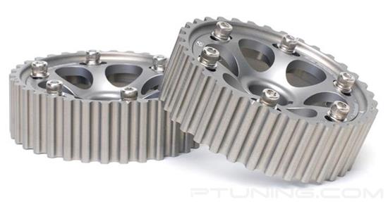 Picture of Pro Series Adjustable Cam Gears - Titanium Finish (Set of 2)