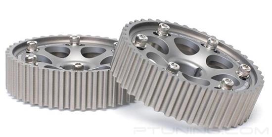 Picture of Pro Series Adjustable Cam Gears - Titanium Finish (Set of 2)