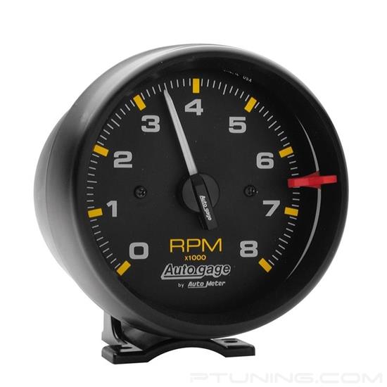 Picture of Auto Gage Series 3-3/4" Pedestal Tachometer Gauge, 0-8,000 RPM