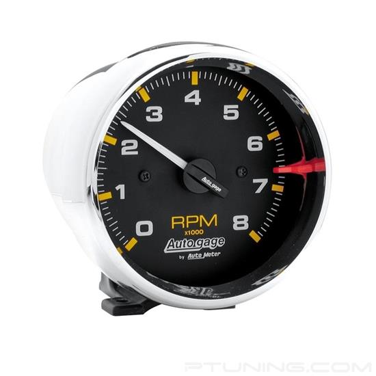 Picture of Auto Gage Series 3-3/4" Pedestal Tachometer Gauge, 0-8,000 RPM