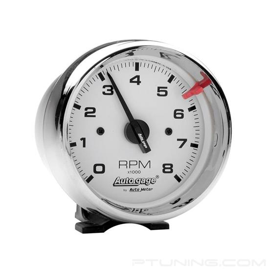 Picture of Auto Gage Series 3-3/4" Pedestal Tachometer Gauge, 0-8,000 RPM