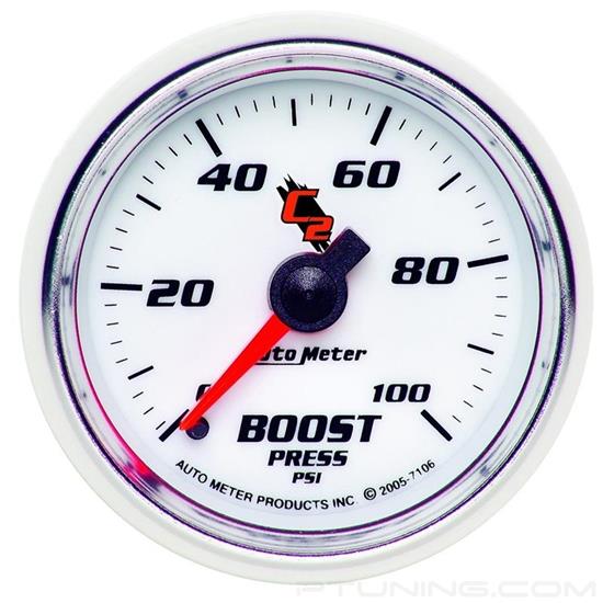 Picture of C2 Series 2-1/16" Boost Gauge, 0-100 PSI