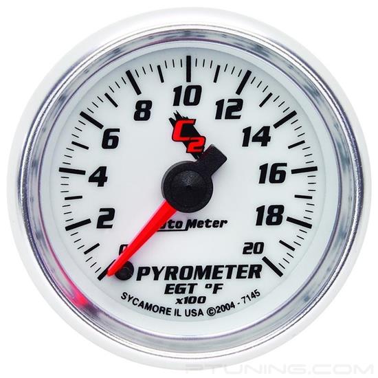 Picture of C2 Series 2-1/16" EGT Pyrometer Gauge, 0-2000 F
