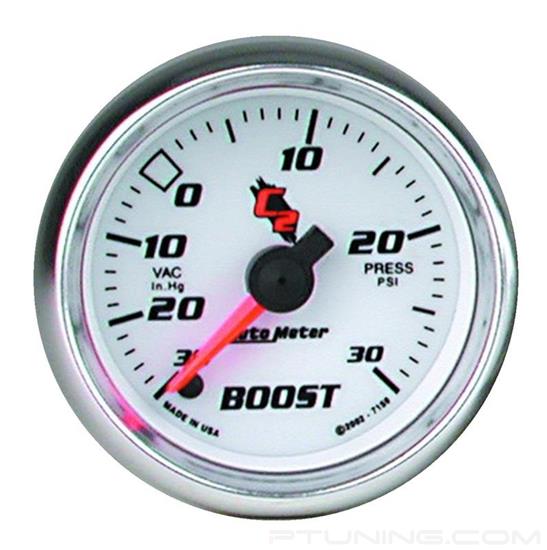 Picture of C2 Series 2-1/16" Boost/Vacuum Gauge, 30 In Hg/30 PSI