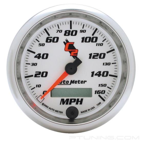 Picture of C2 Series 3-3/8" Speedometer Gauge, 0-160 MPH