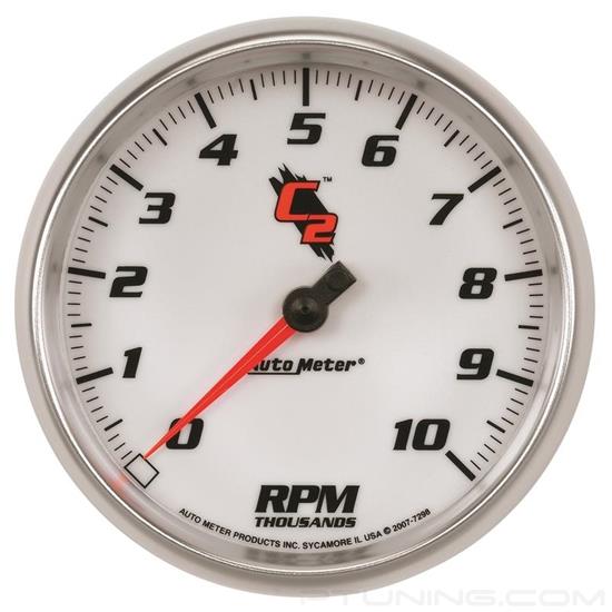 Picture of C2 Series 5" In-Dash Tachometer Gauge, 0-10,000 RPM