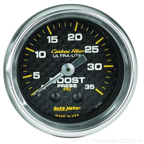 Picture of Carbon Fiber Series 2-1/16" Boost Gauge, 0-35 PSI