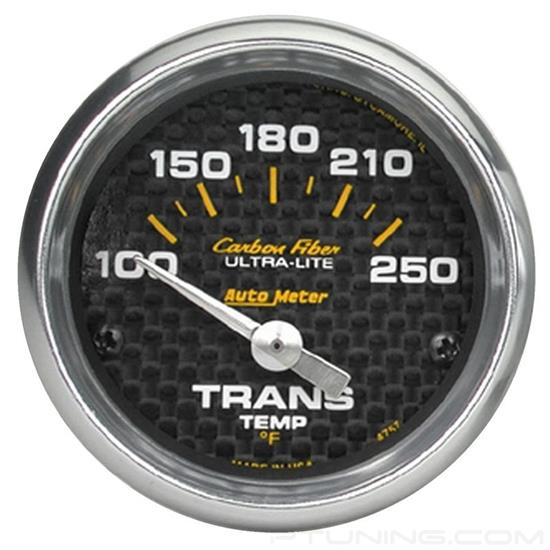 Picture of Carbon Fiber Series 2-1/16" Transmission Temperature Gauge, 100-250 F