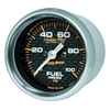 Picture of Carbon Fiber Series 2-1/16" Fuel Pressure Gauge, 0-100 PSI
