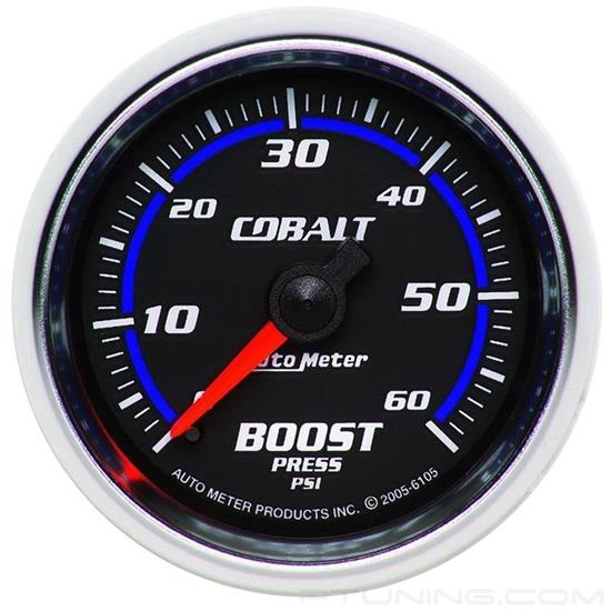 Picture of Cobalt Series 2-1/16" Boost Gauge, 0-60 PSI