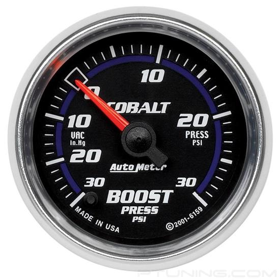 Picture of Cobalt Series 2-1/16" Boost/Vacuum Gauge, 30 In Hg/30 PSI