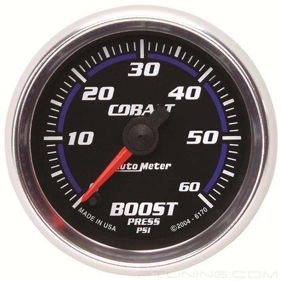 Picture of Cobalt Series 2-1/16" Boost Gauge, 0-60 PSI