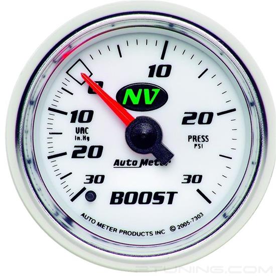 Picture of NV Series 2-1/16" Boost/Vacuum Gauge, 30 In Hg/30 PSI