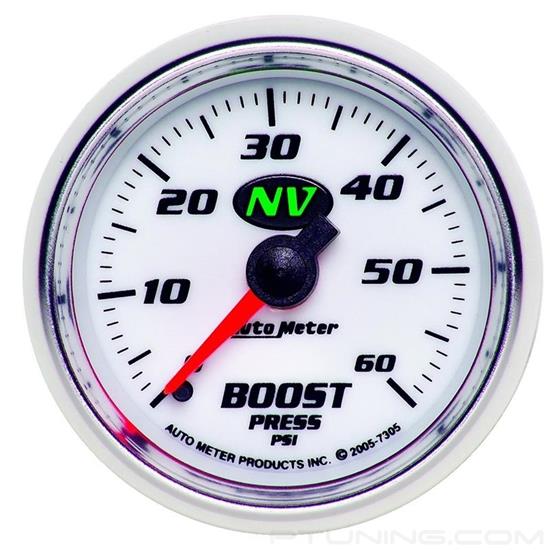 Picture of NV Series 2-1/16" Boost Gauge, 0-60 PSI