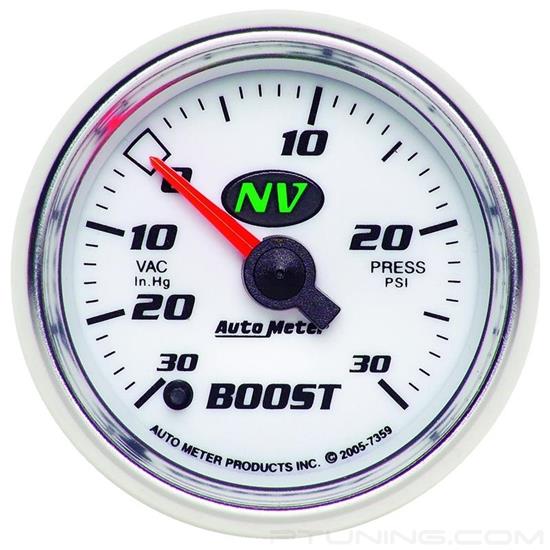 Picture of NV Series 2-1/16" Boost/Vacuum Gauge, 30 In Hg/30 PSI