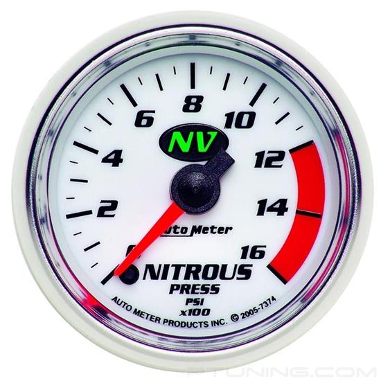 Picture of NV Series 2-1/16" Nitrous Pressure Gauge, 0-1600 PSI