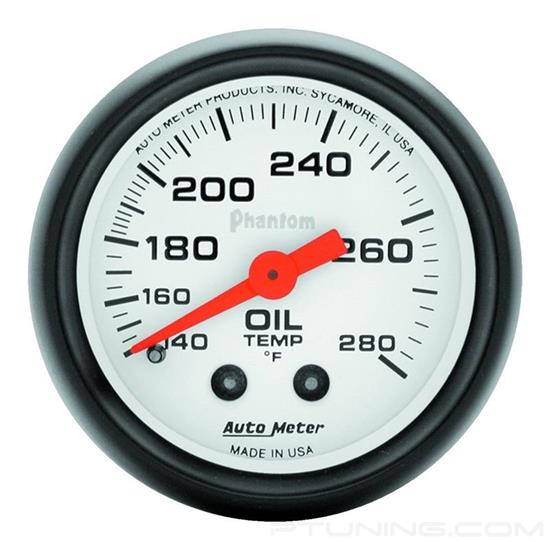 Picture of Phantom Series 2-1/16" Oil Temperature Gauge, 140-280 F