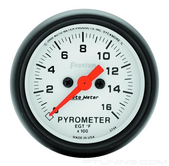 Picture of Phantom Series 2-1/16" EGT Pyrometer Gauge, 0-1600 F