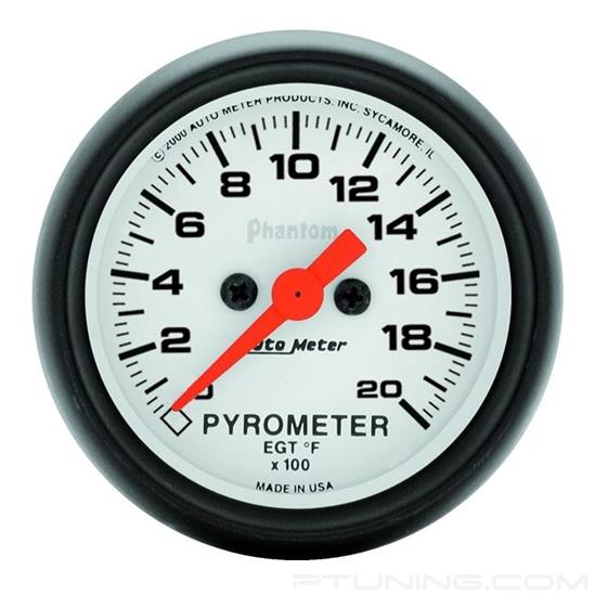 Picture of Phantom Series 2-1/16" EGT Pyrometer Gauge, 0-2000 F