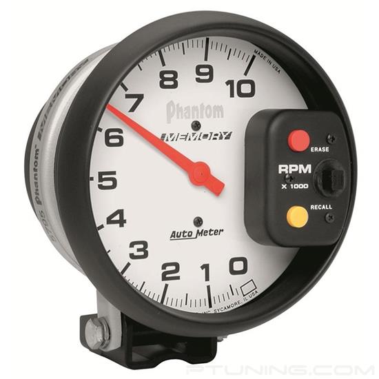 Picture of Phantom Series 5" Pedestal Tachometer Gauge, 0-10,000 RPM