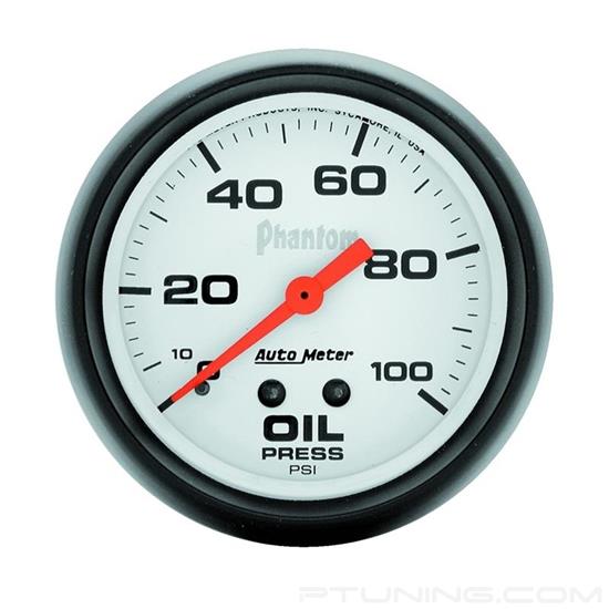 Picture of Phantom Series 2-5/8" Oil Pressure Gauge, 0-100 PSI