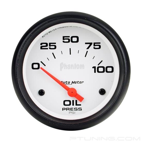 Picture of Phantom Series 2-5/8" Oil Pressure Gauge, 0-100 PSI