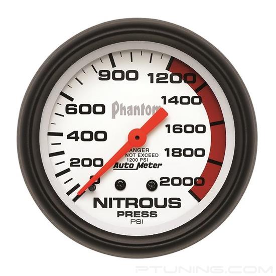 Picture of Phantom Series 2-5/8" Nitrous Pressure Gauge, 0-2000 PSI