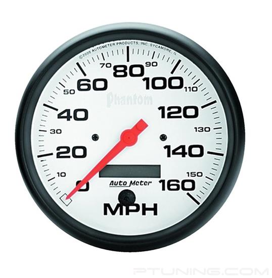Picture of Phantom Series 5" Speedometer Gauge, 0-160 MPH