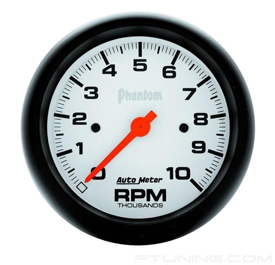 Picture of Phantom Series 3-3/8" In-Dash Tachometer Gauge, 0-10,000 RPM