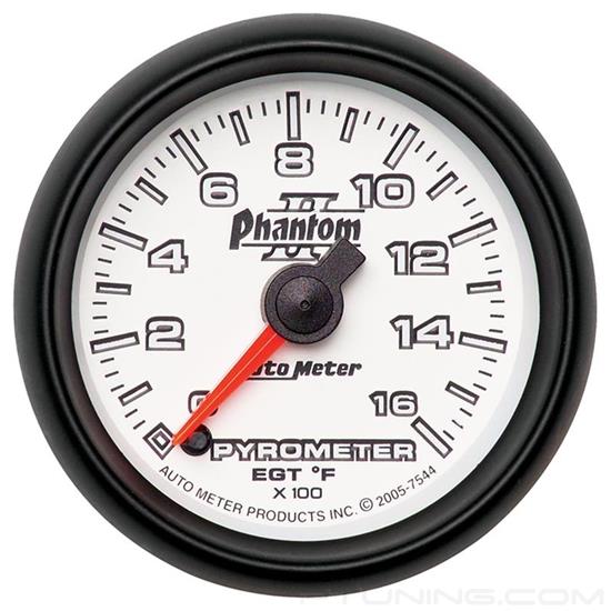 Picture of Phantom II Series 2-1/16" EGT Pyrometer Gauge, 0-1600 F