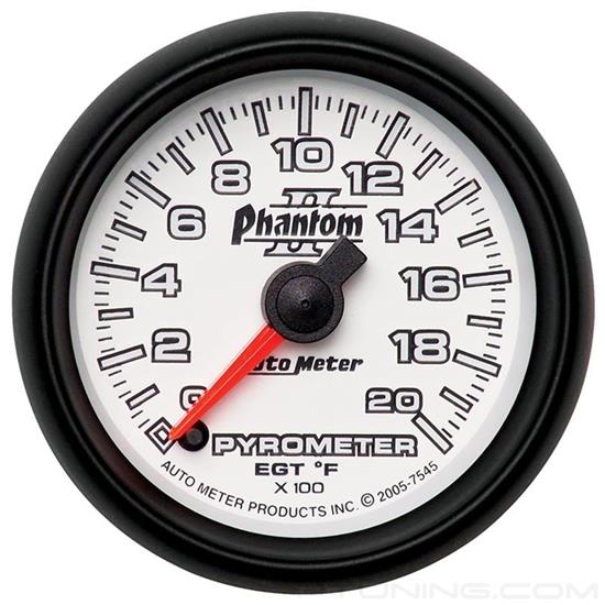 Picture of Phantom II Series 2-1/16" EGT Pyrometer Gauge, 0-2000 F