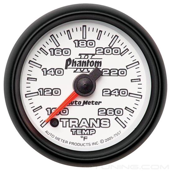 Picture of Phantom II Series 2-1/16" Transmission Temperature Gauge, 100-260 F